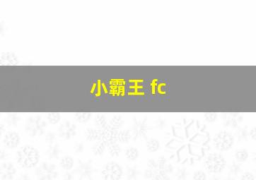 小霸王 fc